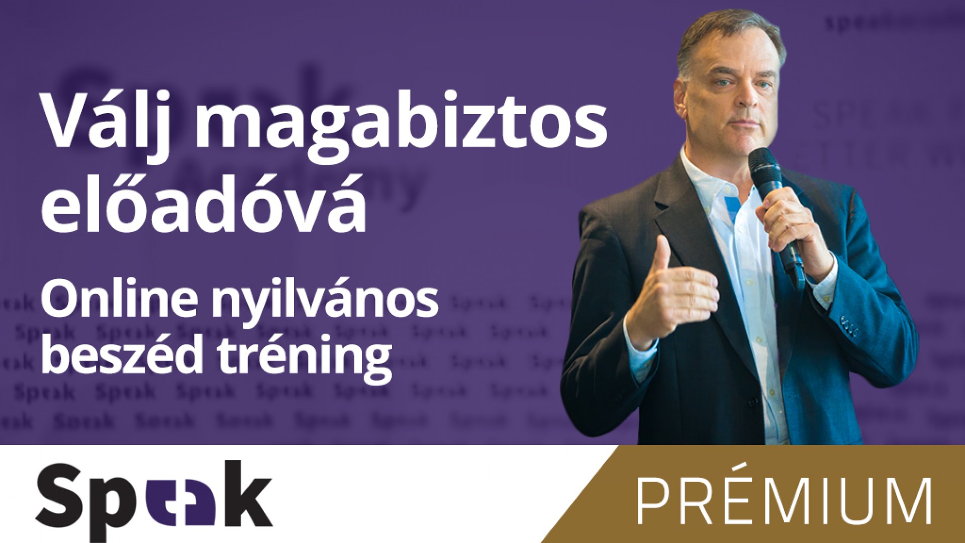 Válj magabiztos előadóvá, szerezz Speak Academy oklevelet! - Hoya Lens